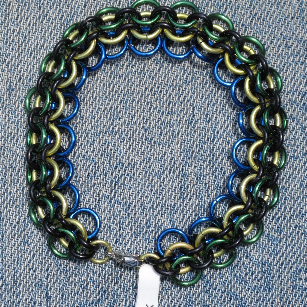 Chainmail Bracelet - Back To Work Weave